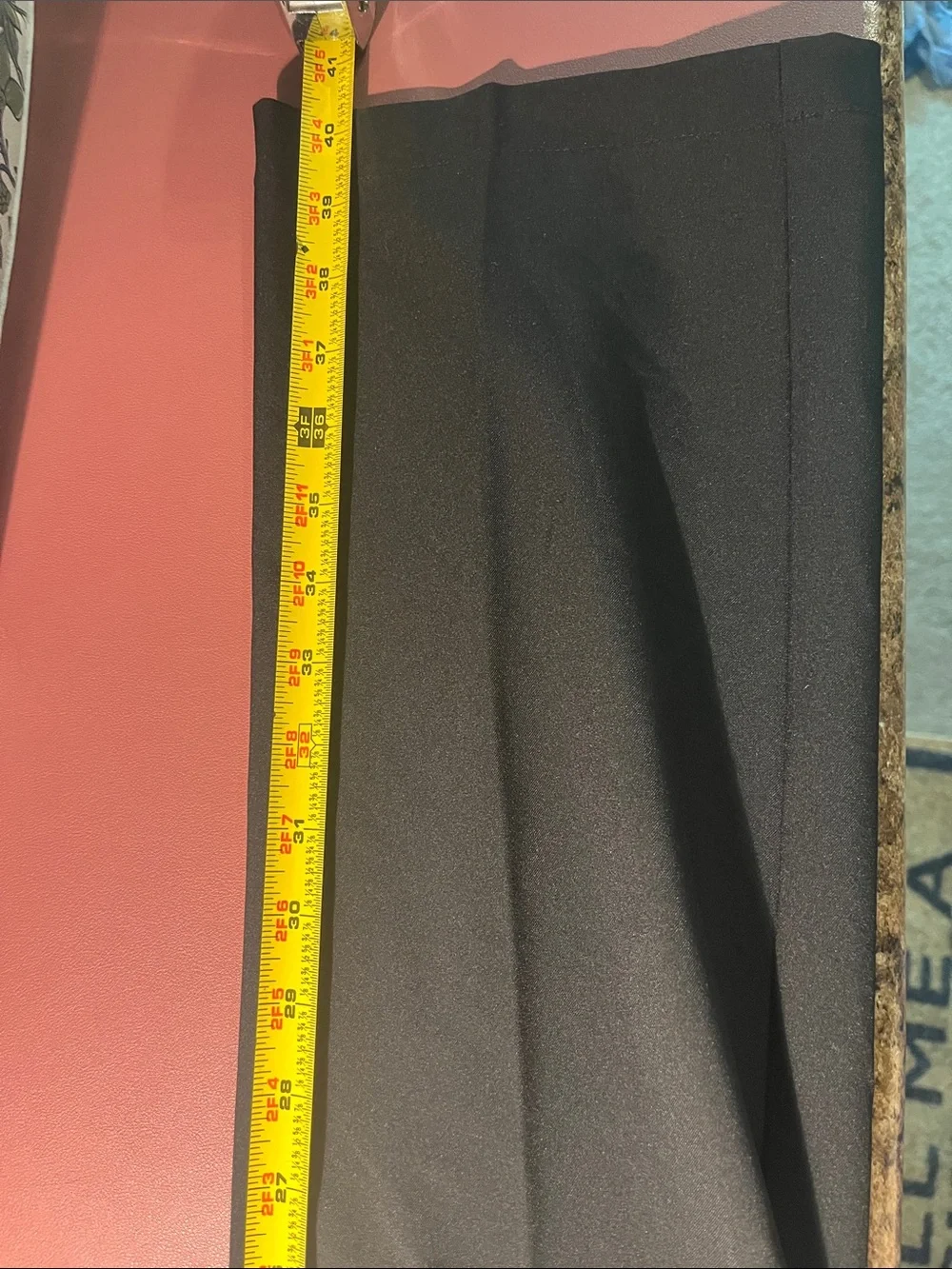 Van Heusen Black Slim Dress Pants